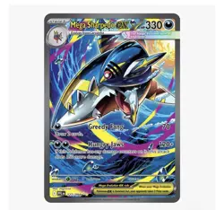 Mega Sharpedo ex 127/094 Phantasmal Flames Special Illustration Rare NM Pokemon - Image 2