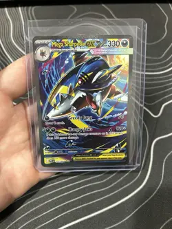 Pokemon Mega Sharpedo ex 127/094 Special Illustration Rare Phantasmal Flames NM - Image 1
