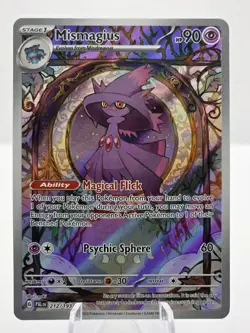 Pokemon TCG Paldea Evolved Mismagius 212/193 Holo Illustration Rare Near Mint - Image 3