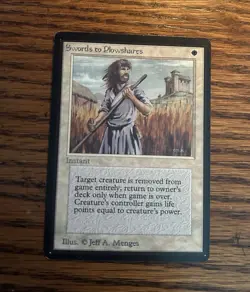 MTG Beta Swords to Plowshares LP - Image 1