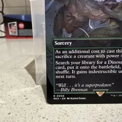 Savage Order (Borderless) Universes Beyond: Jurassic Pikachu World Collection - Image 5