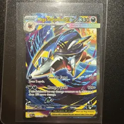 Mega Sharpedo EX 127/094 Special Illustration Rare Pokemon TCG Phantasmal Flames - Image 1