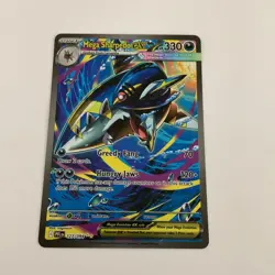 Mega Sharpedo EX 127/094 Special Illustration Rare Phantasmal Flames Pokemon TCG - Image 1