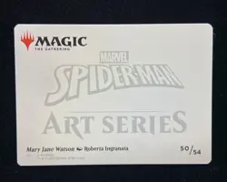 2025 Magic The Gathering Marvel Spider-Man Art Series Mary Jane Watson 50/54 gav - Image 2