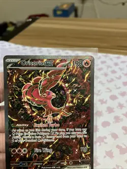 ORICORIO EX SIR 024 Phantasmal Flames UPC Black Star Promo Pokemon TCG Card NM - Image 4