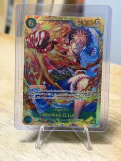 Monkey.D.Luffy (118) OP13-118 Carrying On His Will Foil - Image 1