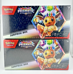 2x - Pokemon TCG - Scarlet and Violet Prismatic Evolutions Surprise Box SEALED - Image 1