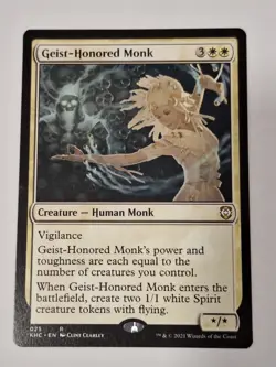 Geist-Honored Monk - Commander: Kaldheim - Magic the Gathering MTG Nice! - Image 1