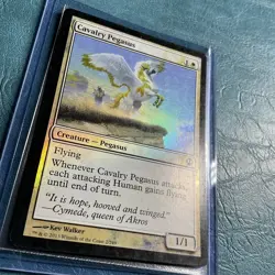 Cavalry Pegasus FOIL Theros White Common MTG MP/LP - Image 2