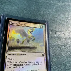 Cavalry Pegasus FOIL Theros White Common MTG MP/LP - Image 5