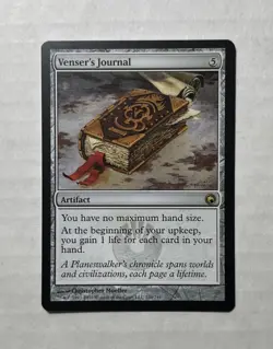Venser's Journal X1 - NM - Scars of Mirrodin MTG Magic The Gathering English - Image 1