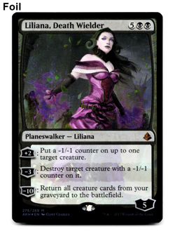 Liliana, Death Wielder (FOIL) - [Amonkhet] Magic MTG NM 💀 - Image 1