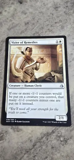 Vizier of Remedies Amonkhet Regular Creature Uncommon MTG NM - Image 1