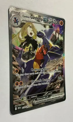 Pokemon TCG Cynthia's Garchomp ex 232/182 Sv10: Destined Rivals Holo - Image 5
