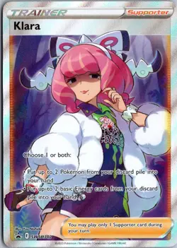 Klara (Full Art) Ultra Rare SWSH: Sword & Shield Promo Cards SWSH302 NM Pokemon - Image 1