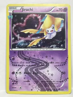 Pokemon Jirachi XY Generations Radiant Collection Holo RC13/RC32 - LP - Image 1