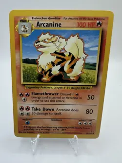 Arcanine 23/102 - Base Set - Vintage 1999 - Pokemon TCG - Image 1