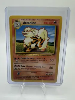Arcanine 23/102 - Base Set - Vintage 1999 - Pokemon TCG - Image 2