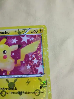 Pikachu RC7/RC25 Legendary Treasures: Radiant Pokemon Card - NM - Image 3