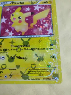 Pikachu RC7/RC25 Legendary Treasures: Radiant Pokemon Card - NM - Image 4