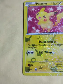 Pikachu RC7/RC25 Legendary Treasures: Radiant Pokemon Card - NM - Image 5