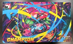 Pokemon Mega Venusaur ex League Cup Champion Playmat NEW Play Pokemon - Image 1