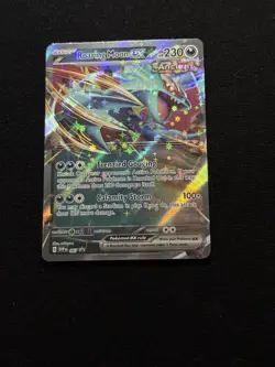 Pokemon TCG Roaring Moon EX Black Star Promo Cosmo Holo 067 - Image 1