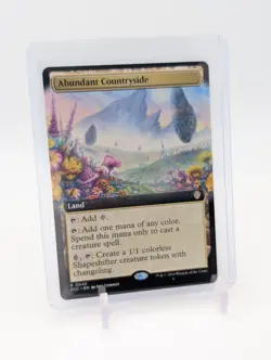MTG - Abundant Countryside - Extended Art Rare #42 Commander: Lorwyn Eclipsed NM - Image 1