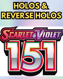 Pokemon Scarlet Violet 151 Reverse & Holo Choose Your Card NM Pick Master set - Image 1
