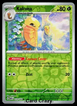 Kakuna 014/165 Reverse Holo SV: Scarlet & Violet 151 Pokemon Card [Near Mint] - Image 1