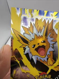 2000 Topps Pokemon Series 3 #135 Jolteon Blue Logo SILVER FOIL Holo NMT/LP - Image 4