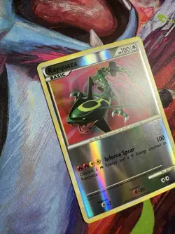 Rayquaza 20/95 Rare Reverse Holo Call of Legends Pokemon Card 2011 Clean Nm Lp - Image 5