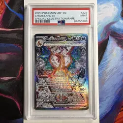 Charizard Ex 223/197 PSA 9 MINT - Special Illustration Rare - Obsidian Flames - Image 1