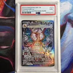 Charizard Ex 223/197 PSA 9 MINT - Special Illustration Rare - Obsidian Flames - Image 2