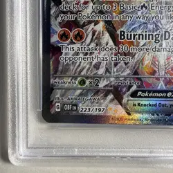 Charizard Ex 223/197 PSA 9 MINT - Special Illustration Rare - Obsidian Flames - Image 4