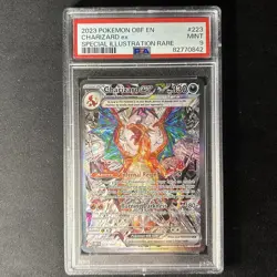 Charizard EX 223/197 PSA 9 Obsidian Flames Special Illustration Rare 2023 - Image 1