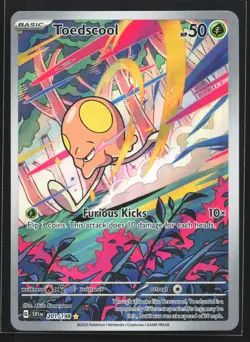 Toedscool 201/198 SV01: Scarlet & Violet Base Set Illustration Rare Pokemon Card - Image 1