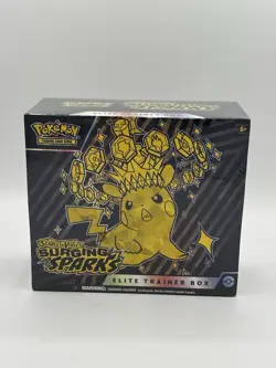 Pokemon TCG Scarlet & Violet Surging Sparks Elite Trainer Box ETB NEW SEALED NIB - Image 1
