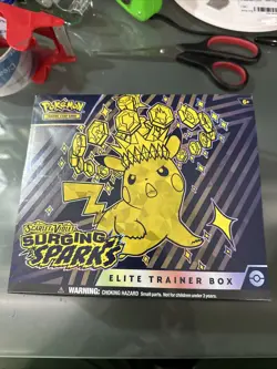 Pokemon TCG Scarlet & Violet Surging Sparks Elite Trainer Box ETB Factory Sealed - Image 1