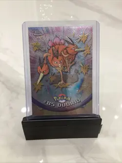 Dodrio #85 Foil-2000 TOPPS Chrome Pokemon TV Animation - Series 2 - Image 1