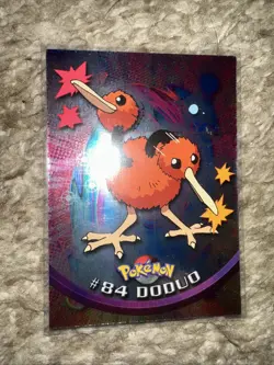 2000 Topps Chrome Pokemon TV Animation Edition Series 2 Foil #84 Doduo - Image 2