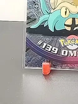 2000 Topps Chrome Pokemon TV Animation Edition Series 2 #139 Omastar - Image 4