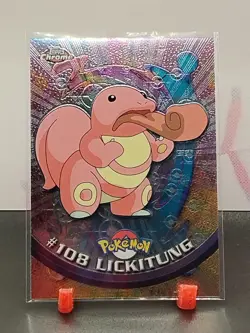 2000 Pokemon TV Animation #108 Lickitung! Topps Chrome Series 2 - Image 1