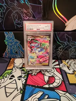 Pokemon 2025 Mega Venusaur ex 177/132 SIR Mega Evolution GEM MINT PSA 10 - Image 1