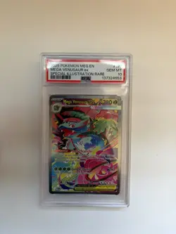 2025 Pokemon MEG Mega Evolution Venusaur EX SIR 177 PSA 10 Gem Mint - Image 1