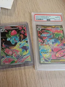 Pokemon 2025 Mega Venusaur ex 177/132 SIR Mega Evolution GEM MINT PSA 10 W/Ivy - Image 5