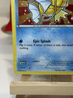 Pokemon TCG Shiny Magikarp Black Star Promo Card XY143 Sealed NM Near Mint - Image 4