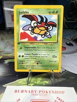 Ledyba 63/111 Neo Genesis 1st Edition WOTC Vintage Pokemon TCG Card - Image 1