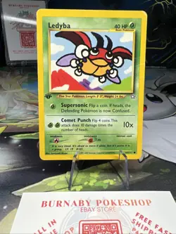 Ledyba 63/111 Neo Genesis 1st Edition WOTC Vintage Pokemon TCG Card - Image 2
