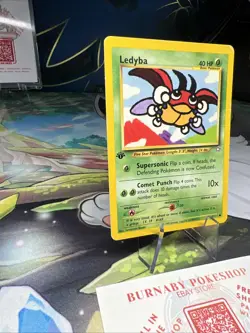 Ledyba 63/111 Neo Genesis 1st Edition WOTC Vintage Pokemon TCG Card - Image 5